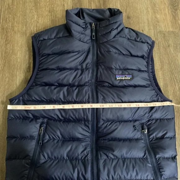 Patagonia Down Sweater Vest in Navy - Picture 4 of 8
